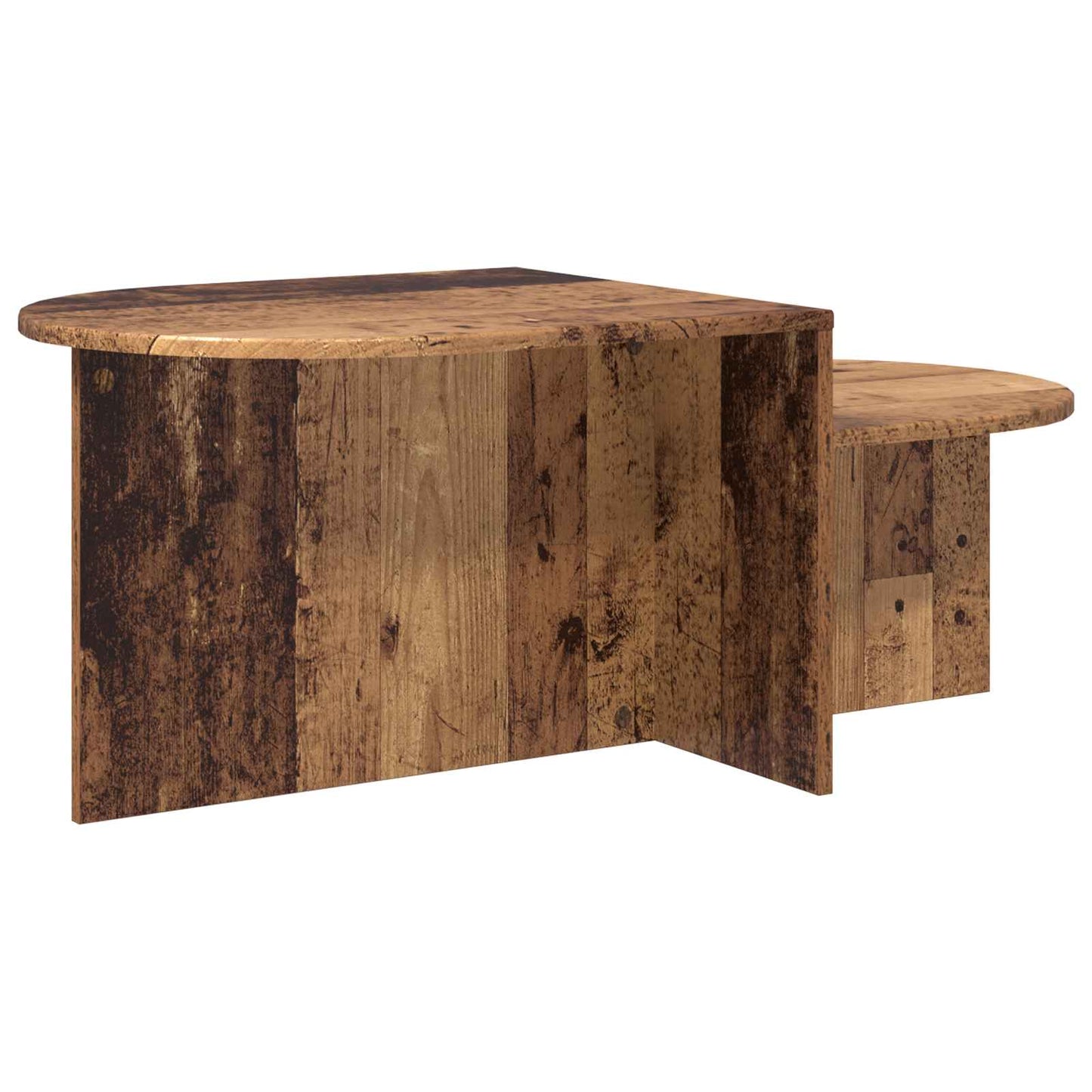 Salontafel Oud hout 100 x 50 x 40 cm Bewerkt hout