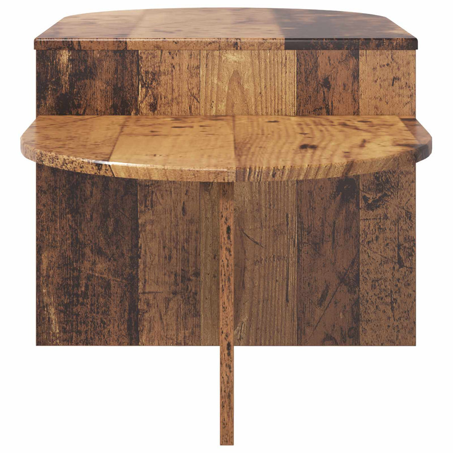 Salontafel Oud hout 100 x 50 x 40 cm Bewerkt hout