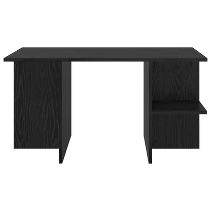 Salontafel Zwart eiken 87 x 50 x 45 cm Geconstrueerd hout