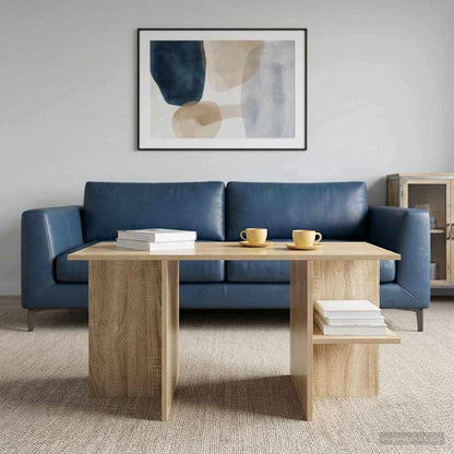 Salontafel Sonoma Eiken 87 x 50 x 45 cm Geconstrueerd hout