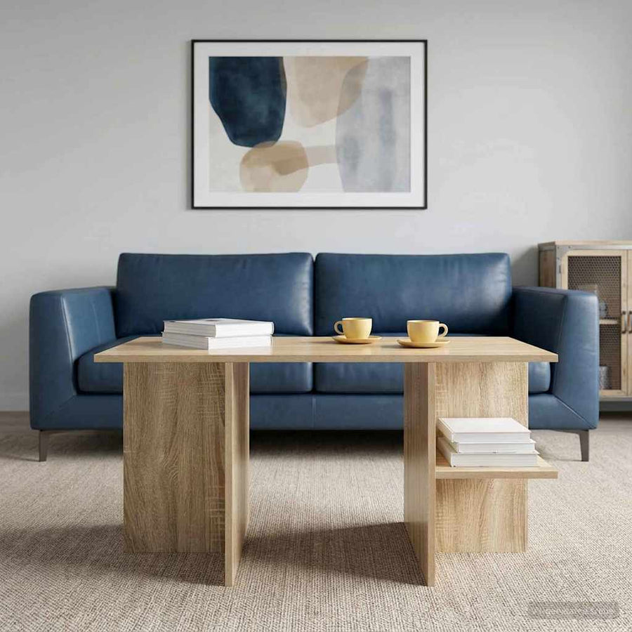 Salontafel Sonoma Eiken 87 x 50 x 45 cm Geconstrueerd hout