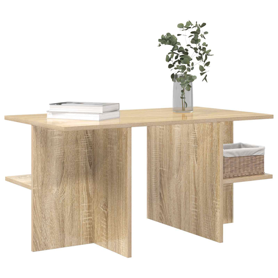 Salontafel Sonoma Eiken 87 x 50 x 45 cm Geconstrueerd hout