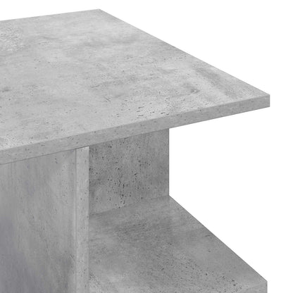 Salontafel Betongrijs 87 x 50 x 45 cm Geconstrueerd hout