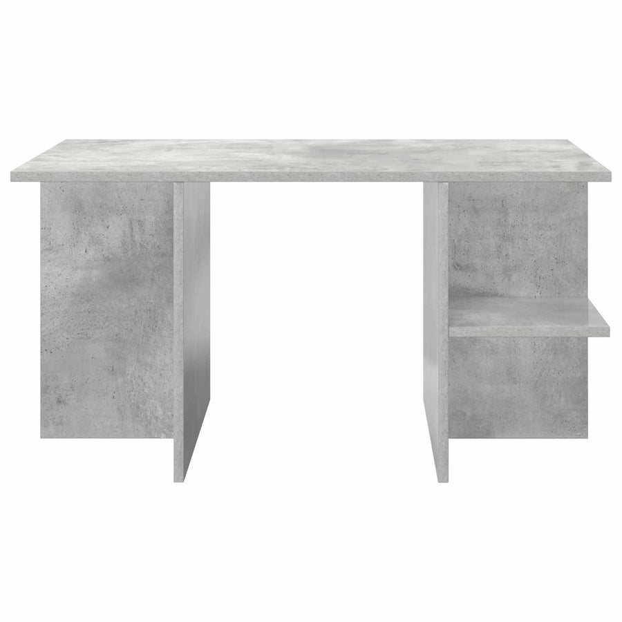 Salontafel Betongrijs 87 x 50 x 45 cm Geconstrueerd hout