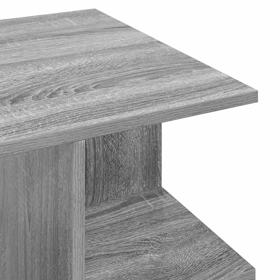 Salontafel Grijs sonoma 87 x 50 x 45 cm Geconstrueerd hout