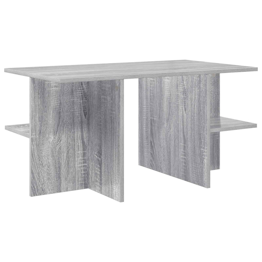 Salontafel Grijs sonoma 87 x 50 x 45 cm Geconstrueerd hout
