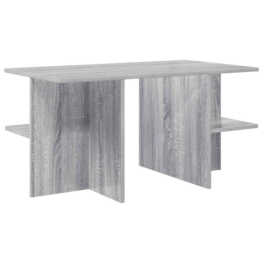 Salontafel Grijs sonoma 87 x 50 x 45 cm Geconstrueerd hout