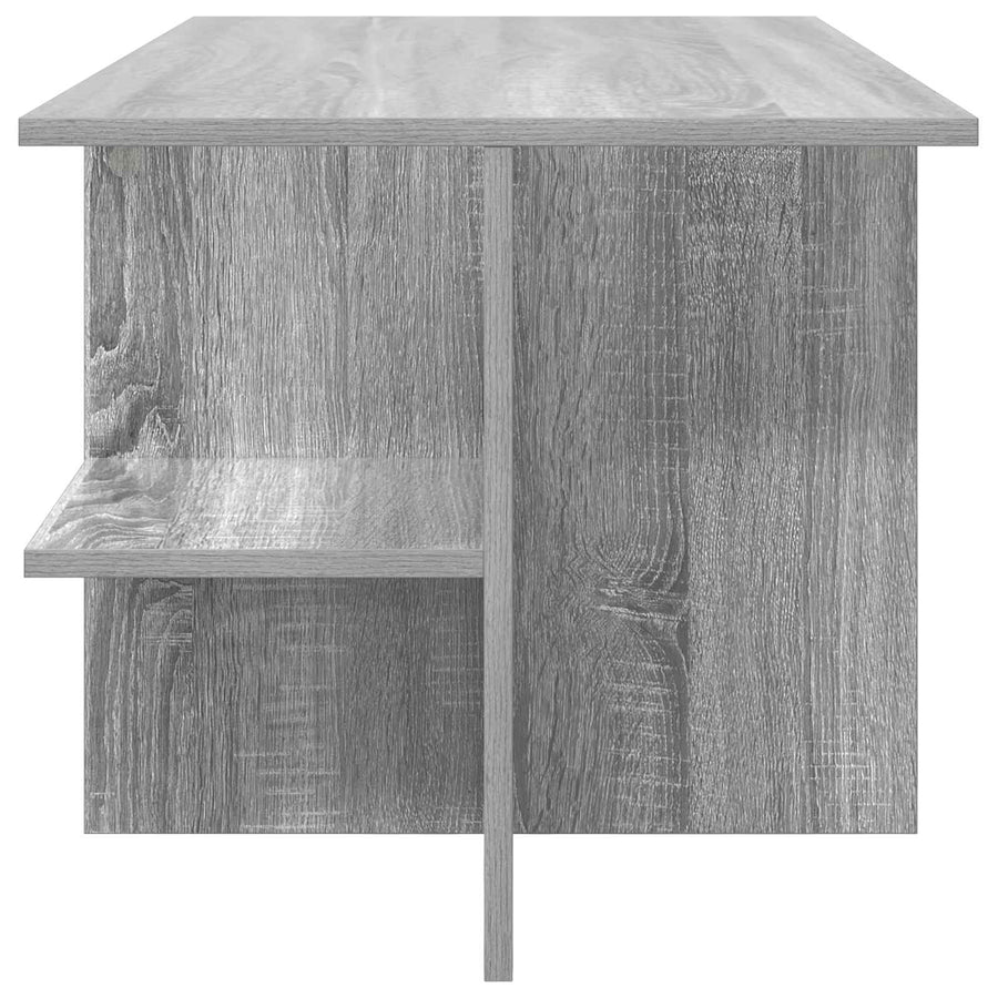 Salontafel Grijs sonoma 87 x 50 x 45 cm Geconstrueerd hout