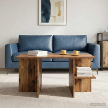 Salontafel Oud hout 87 x 50 x 45 cm Geconstrueerd hout