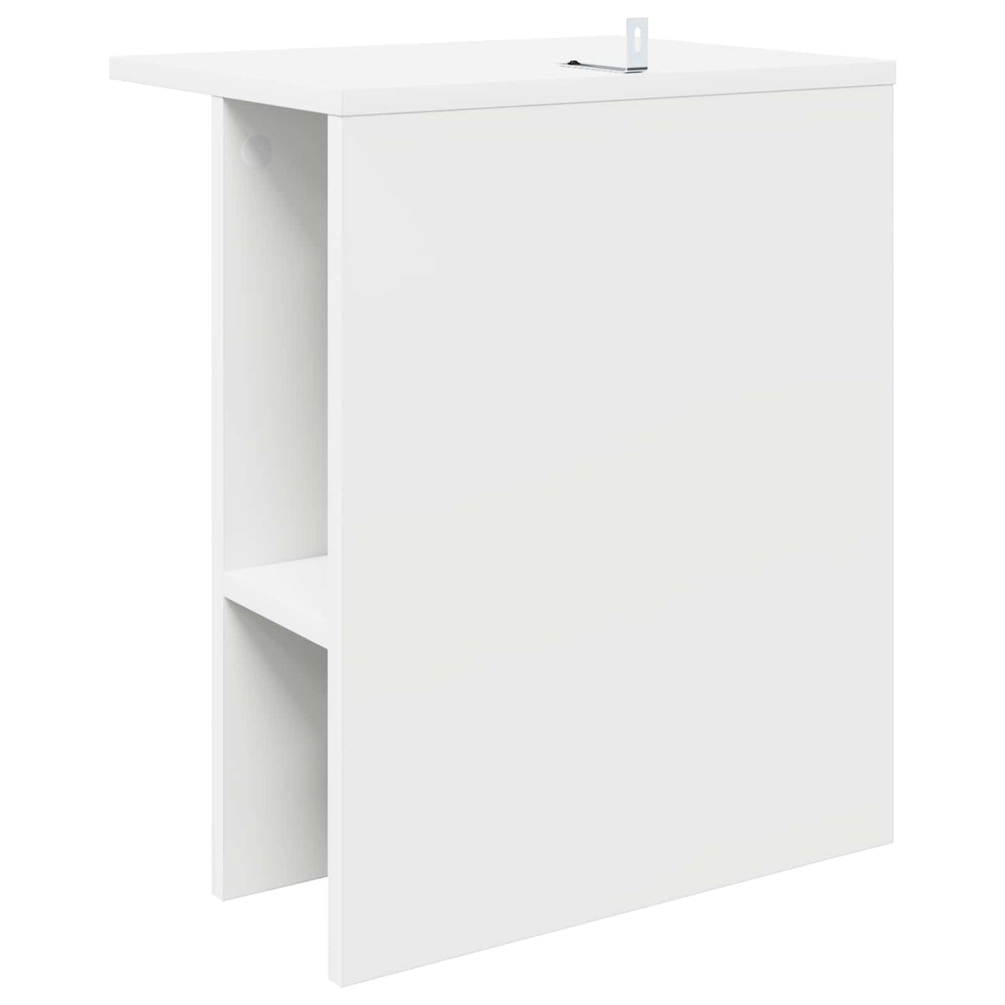 Salontafel 2 pcs Wit 40 x 30 x 49 cm Bewerkt hout