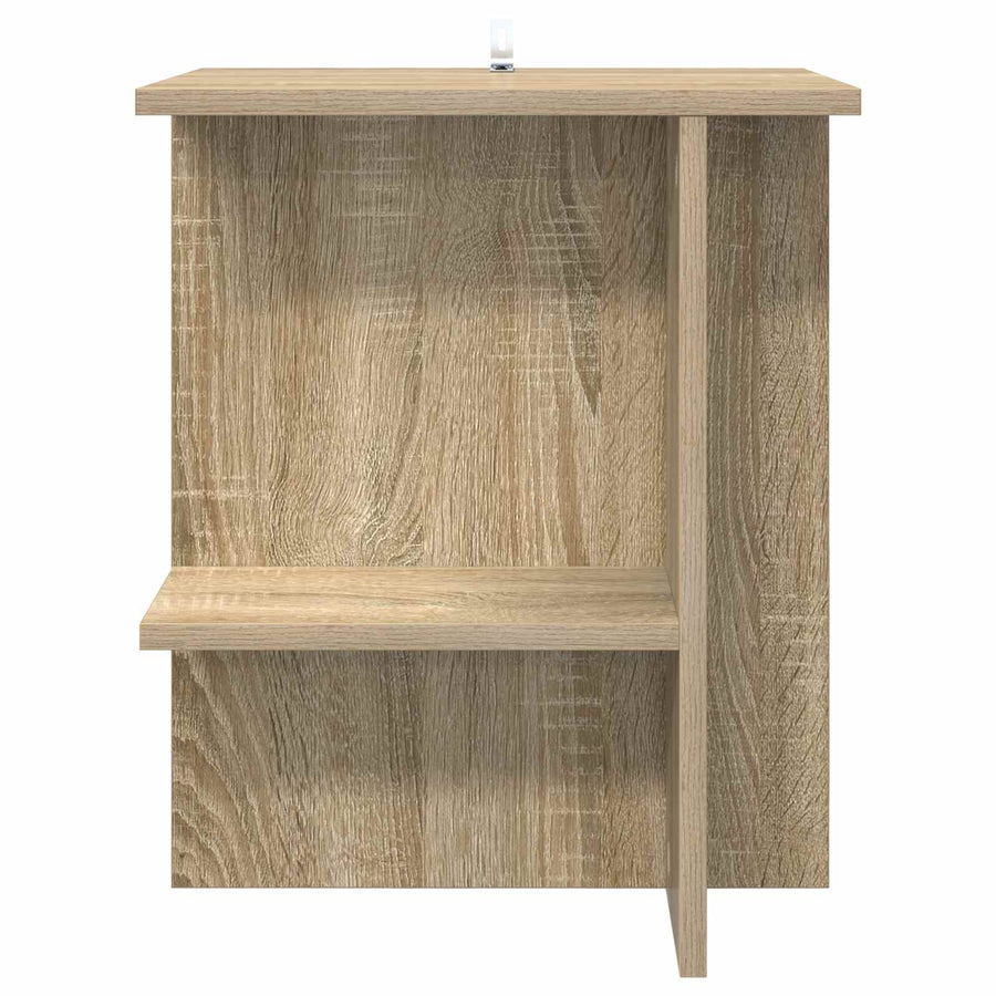 Salontafel Sonoma Eiken 40 x 30 x 49 cm Bewerkt hout