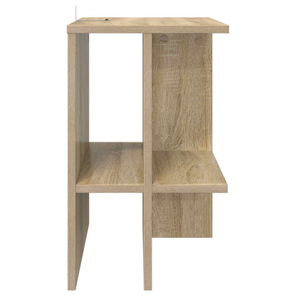 Salontafel Sonoma Eiken 40 x 30 x 49 cm Bewerkt hout