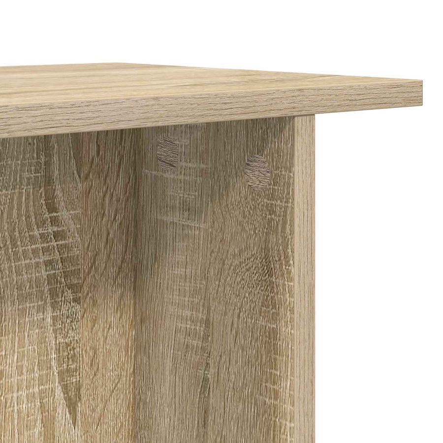Salontafel 2 pcs Sonoma Eiken 40 x 30 x 49 cm Bewerkt hout