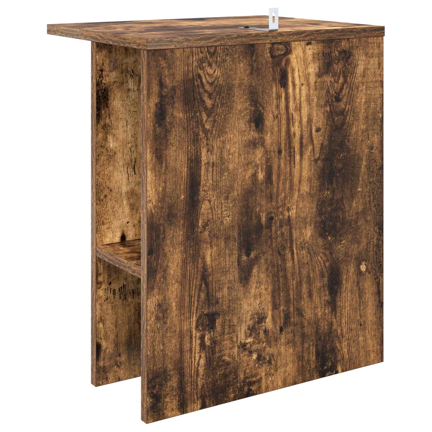 Salontafel 2 pcs Gerookt eiken 40 x 30 x 49 cm Bewerkt hout