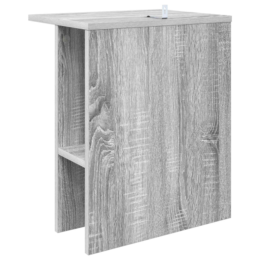 Salontafel 2 pcs Grijs sonoma 40 x 30 x 49 cm Bewerkt hout