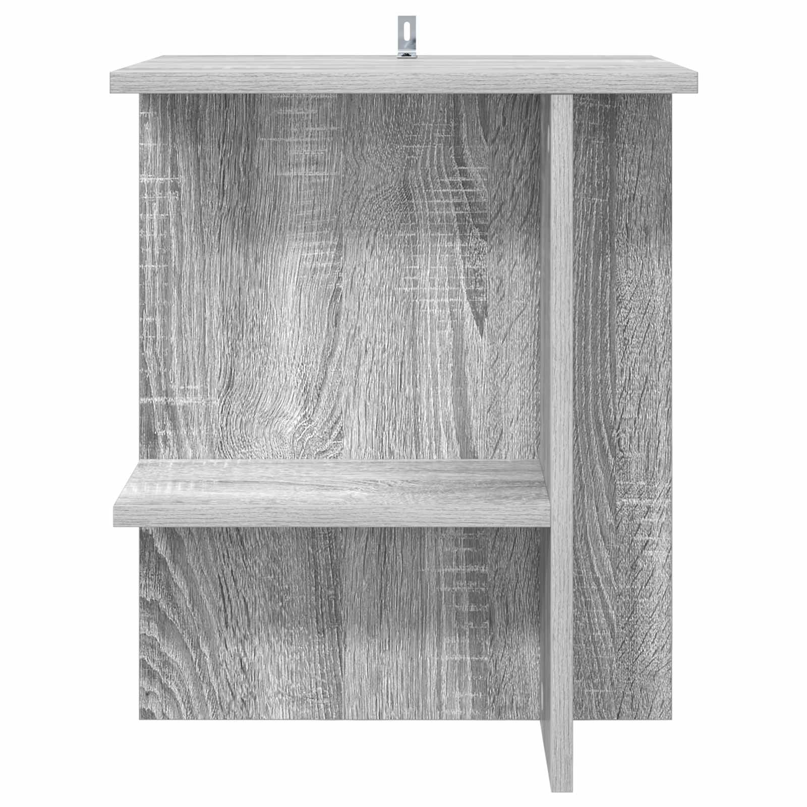 Salontafel 2 pcs Grijs sonoma 40 x 30 x 49 cm Bewerkt hout