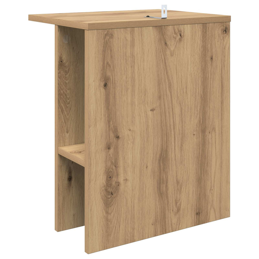 Salontafel 2 pcs Artisanaal eiken 40 x 30 x 49 cm Bewerkt hout