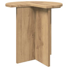 Bijzettafel eiken Ø 39 x 38 cm