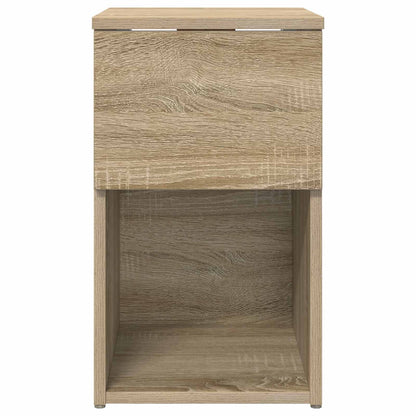 Bed kast Sonoma Eiken 29 x 31,5 x 49 cm Bewerkt hout