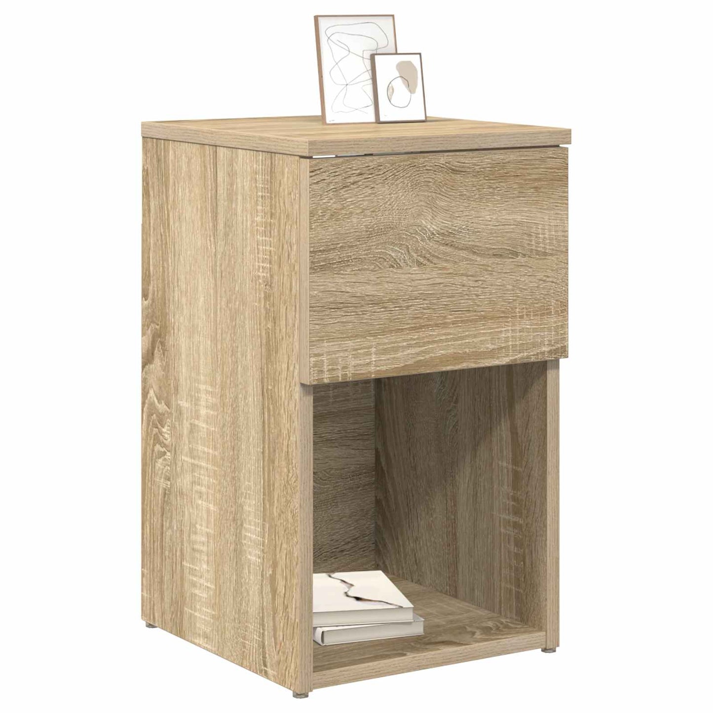 Bed kast Sonoma Eiken 29 x 31,5 x 49 cm Bewerkt hout