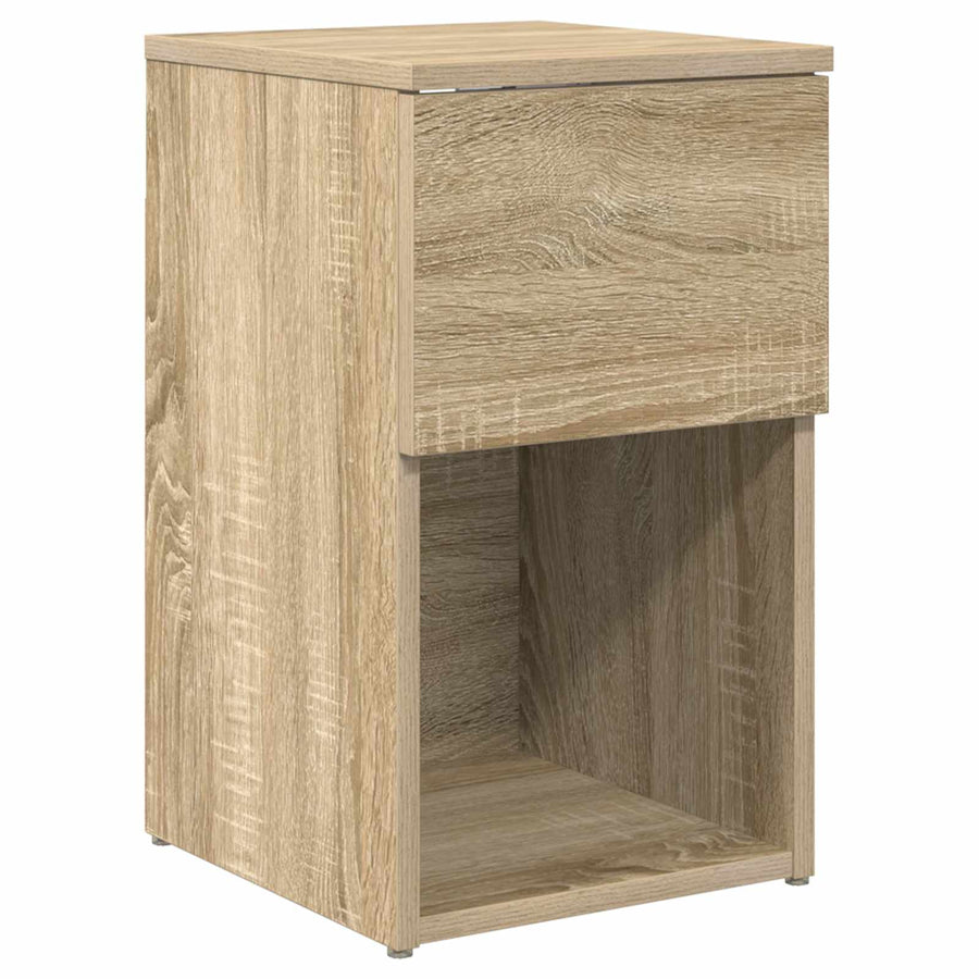 Bed kast 2 pcs Sonoma Eiken 29 x 31,5 x 49 cm Bewerkt hout