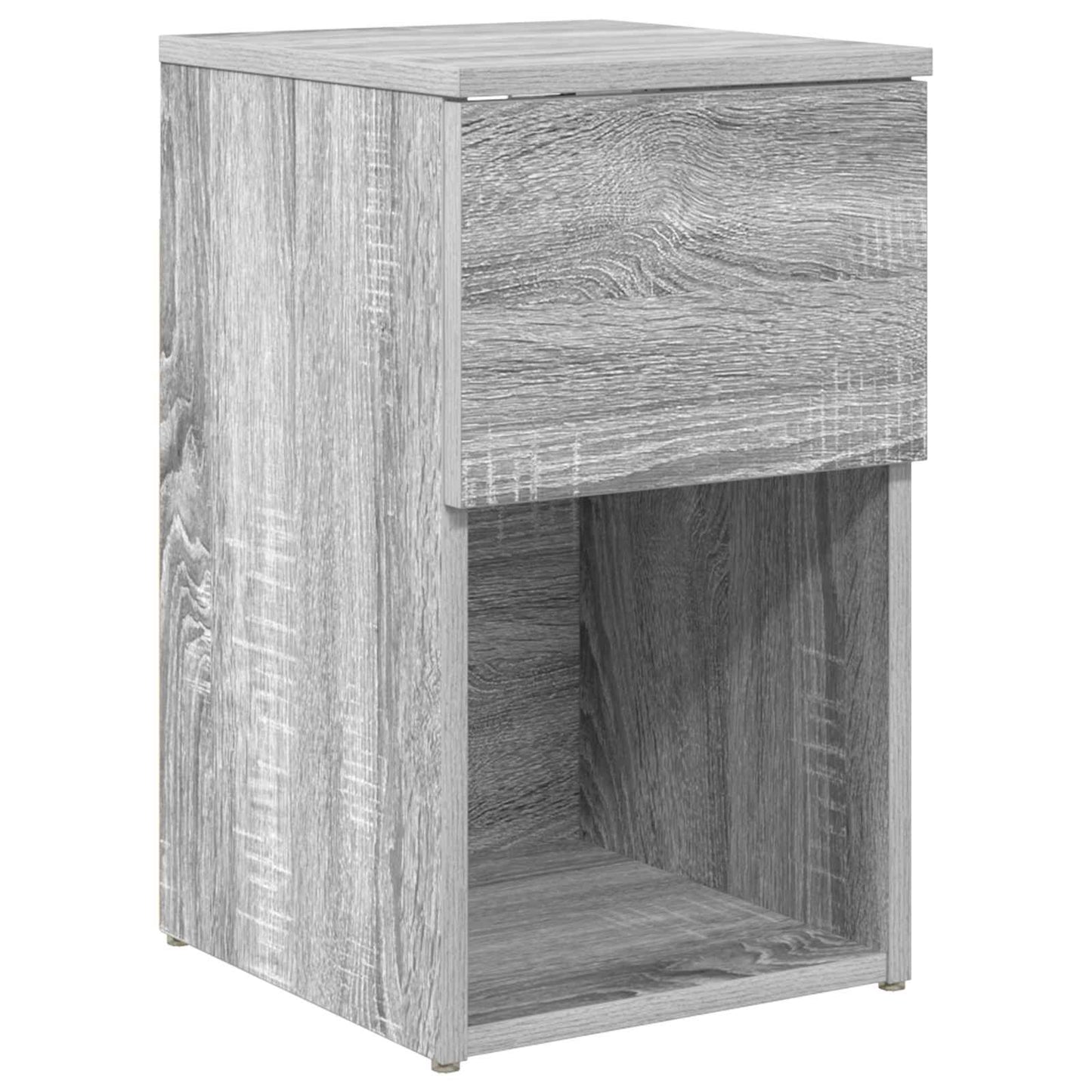 Bed kast Grijs sonoma 29 x 31,5 x 49 cm Bewerkt hout