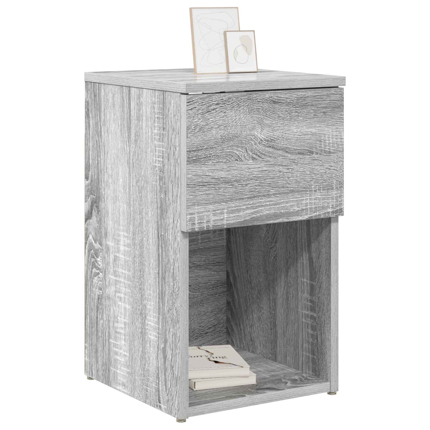 Bed kast Grijs sonoma 29 x 31,5 x 49 cm Bewerkt hout