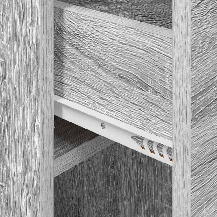 Bed kast 2 pcs Grijs sonoma 29 x 31,5 x 49 cm Bewerkt hout