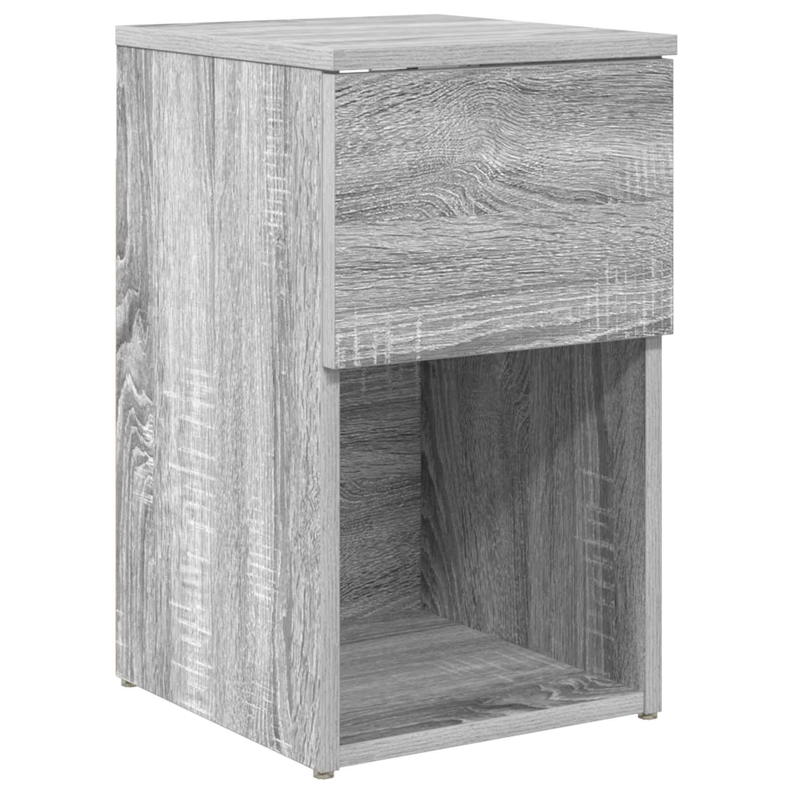 Bed kast 2 pcs Grijs sonoma 29 x 31,5 x 49 cm Bewerkt hout