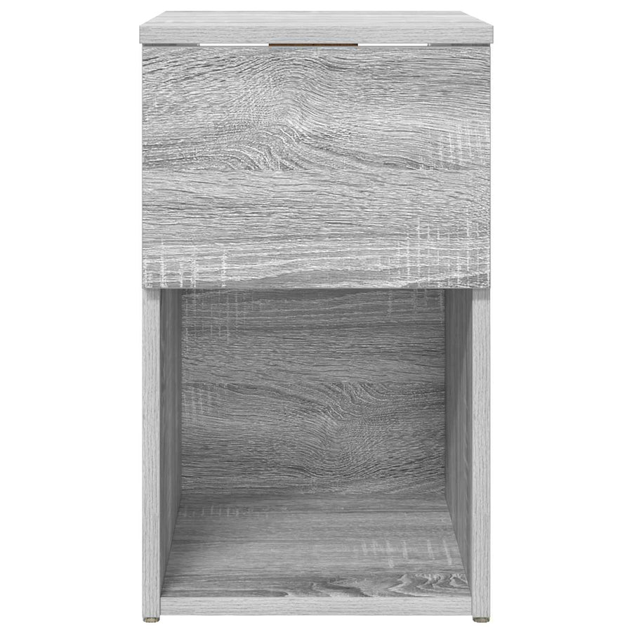 Bed kast 2 pcs Grijs sonoma 29 x 31,5 x 49 cm Bewerkt hout
