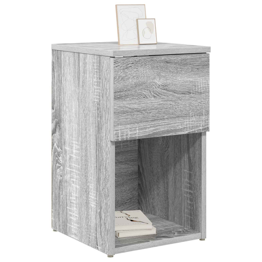 Bed kast 2 pcs Grijs sonoma 29 x 31,5 x 49 cm Bewerkt hout
