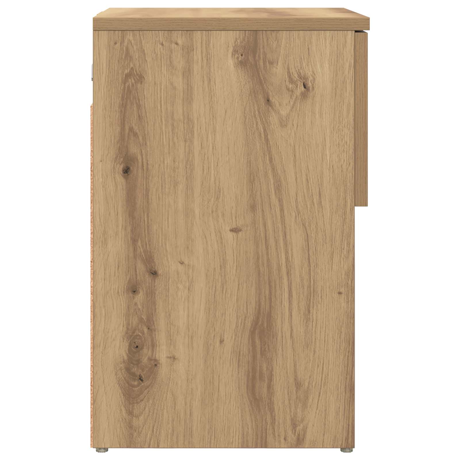 Bed kast 2 pcs Artisanaal eiken 29 x 31,5 x 49 cm Bewerkt hout
