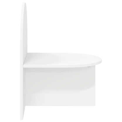 Nachtkastje 2 pcs Wit 48 x 49 x 65 cm Geconstrueerd hout