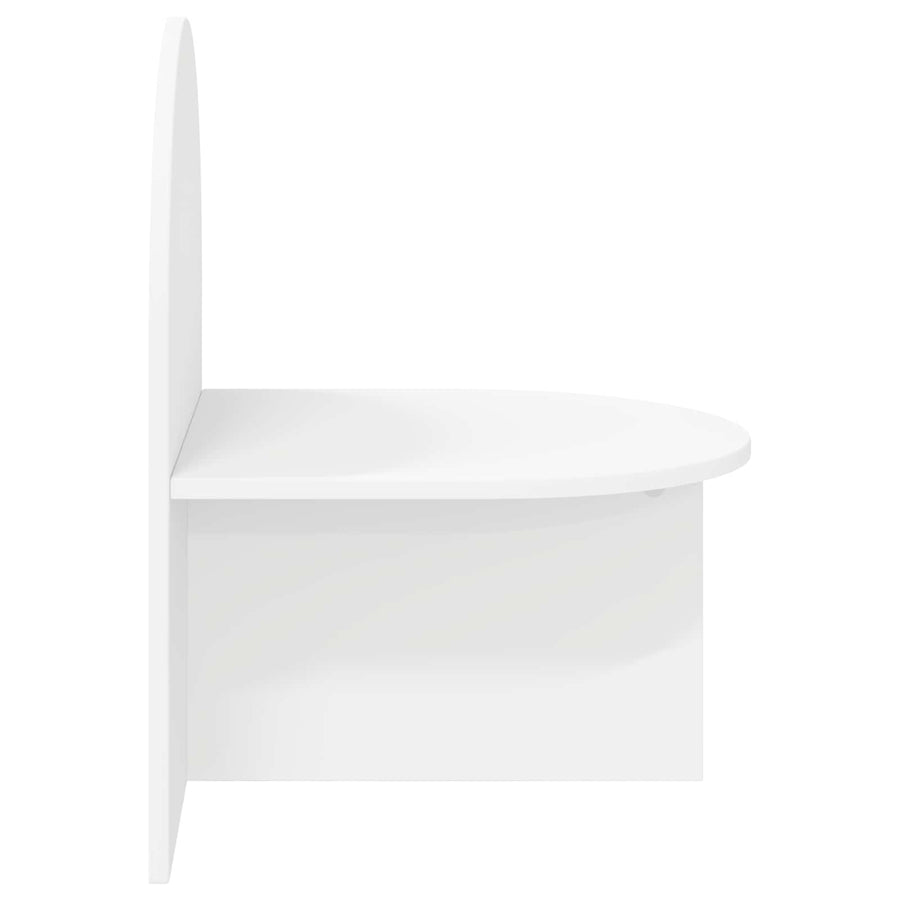Nachtkastje 2 pcs Wit 48 x 49 x 65 cm Geconstrueerd hout