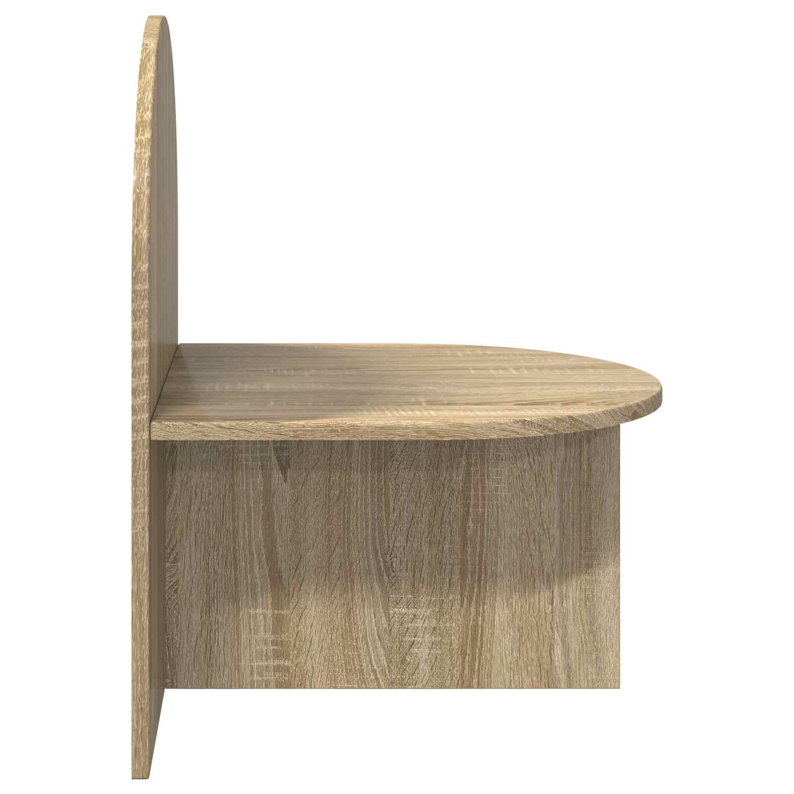 Nachtkastje 2 pcs Sonoma Eiken 48 x 49 x 65 cm