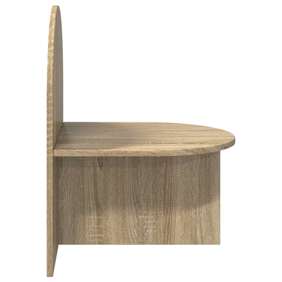 Nachtkastje 2 pcs Sonoma Eiken 48 x 49 x 65 cm