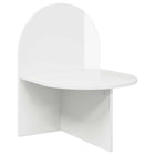 Nachtkastje 48x49x65 cm hoogglans wit geconstrueerd hout