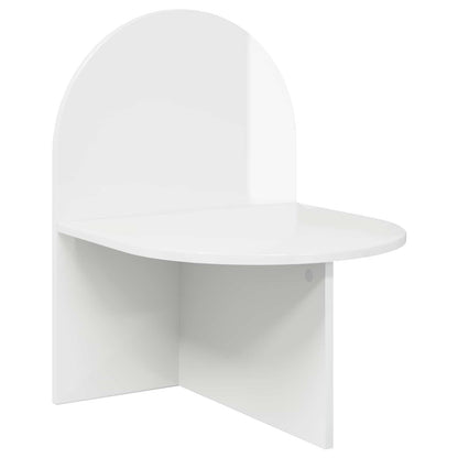 Nachtkastje 2 pcs Hoogglans Wit 48 x 49 x 65 cm