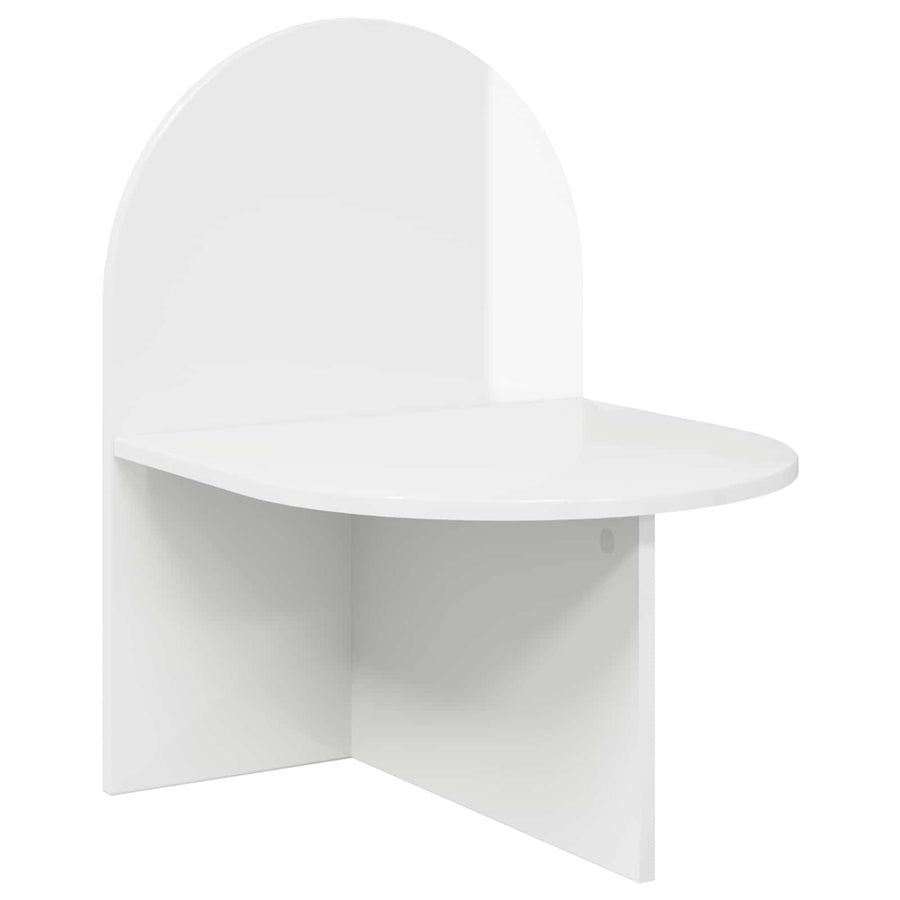 Nachtkastje 2 pcs Hoogglans Wit 48 x 49 x 65 cm