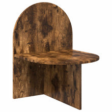 Nachtkastje Gerookt Eiken 48 x 49 x 65 cm Bewerkt hout