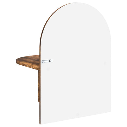 Nachtkastje 2 pcs Gerookt eiken 48 x 49 x 65 cm