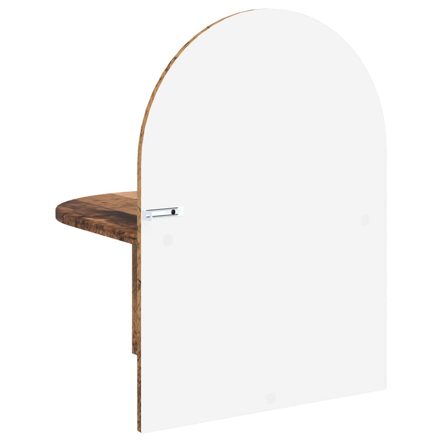 Nachtkastje Oud hout 48 x 49 x 65 cm Geconstrueerd hout