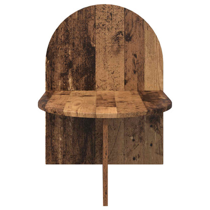Nachtkastje 2 pcs Oud hout 48 x 49 x 65 cm Geconstrueerd hout