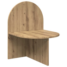Nachtkastje Artisanaal eiken 48 x 49 x 65 cm Geconstrueerd hout