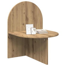 Nachtkastje Artisanaal eiken 48 x 49 x 65 cm Geconstrueerd hout