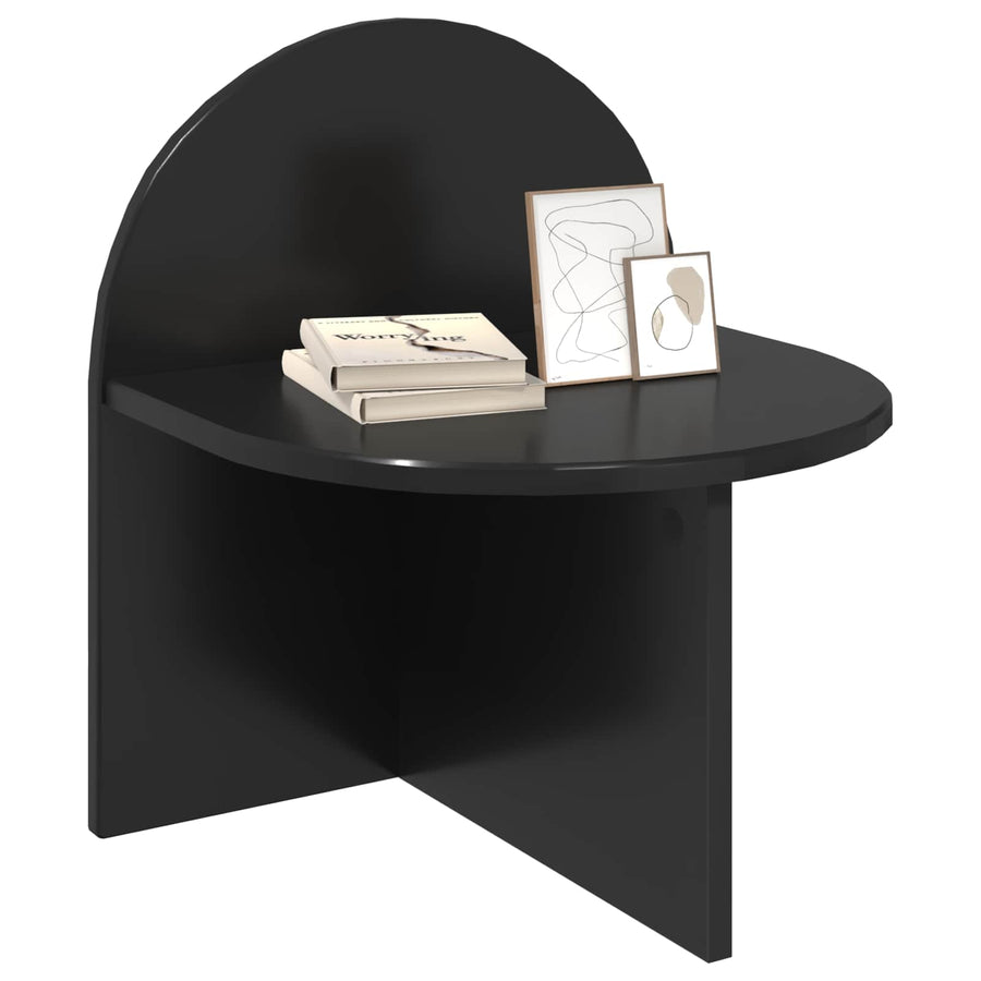 Nachtkastje 2 pcs Zwart eiken 40 x 35,5 x 45,5 cm