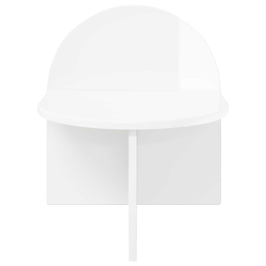 Nachtkastje 2 pcs Hoogglans Wit 40 x 35,5 x 45,5 cm