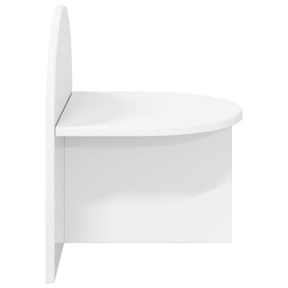 Nachtkastje 2 pcs Hoogglans Wit 40 x 35,5 x 45,5 cm