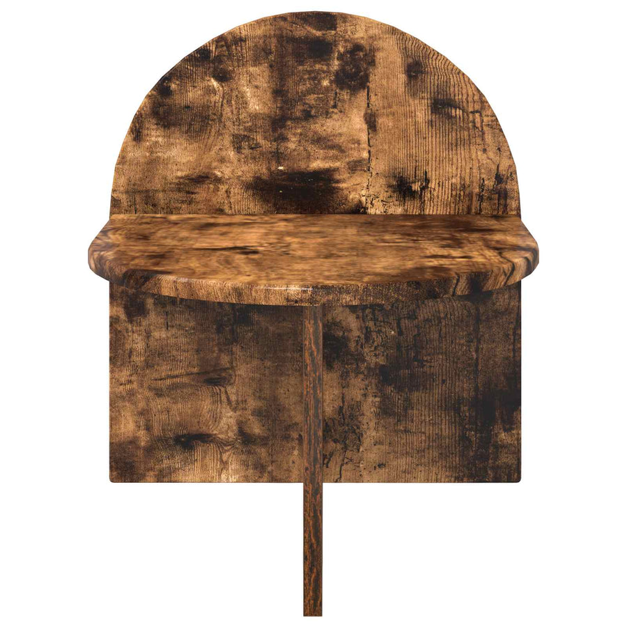 Nachtkastje Gerookte Eik 40 x 35,5 x 45,5 cm Geconstrueerd hout