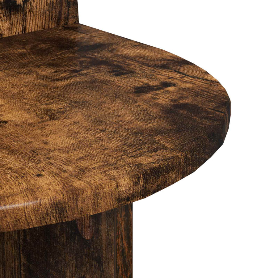 Nachtkastje 2 pcs Gerookt eiken 40 x 35,5 x 45,5 cm